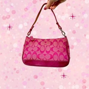 Vintage Y2K Barbie Coach Demi Purse in Pink